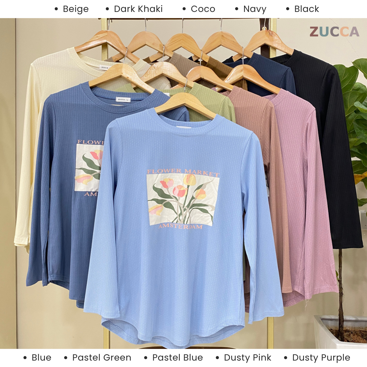ZUCCA BELINDA WOMEN CASUAL SWEAT SHIRT - DM246