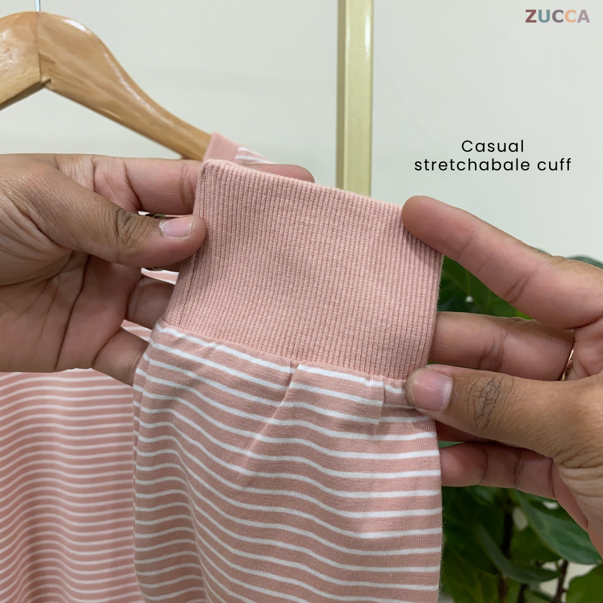 ZUCCA MINAZ STRIPED CASUAL SHIRT BLOUSE - MA025