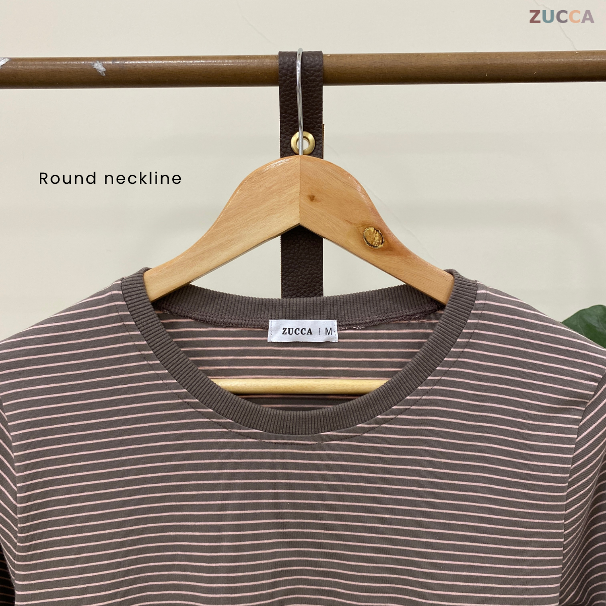 ZUCCA MINAZ STRIPED CASUAL SHIRT BLOUSE - MA025
