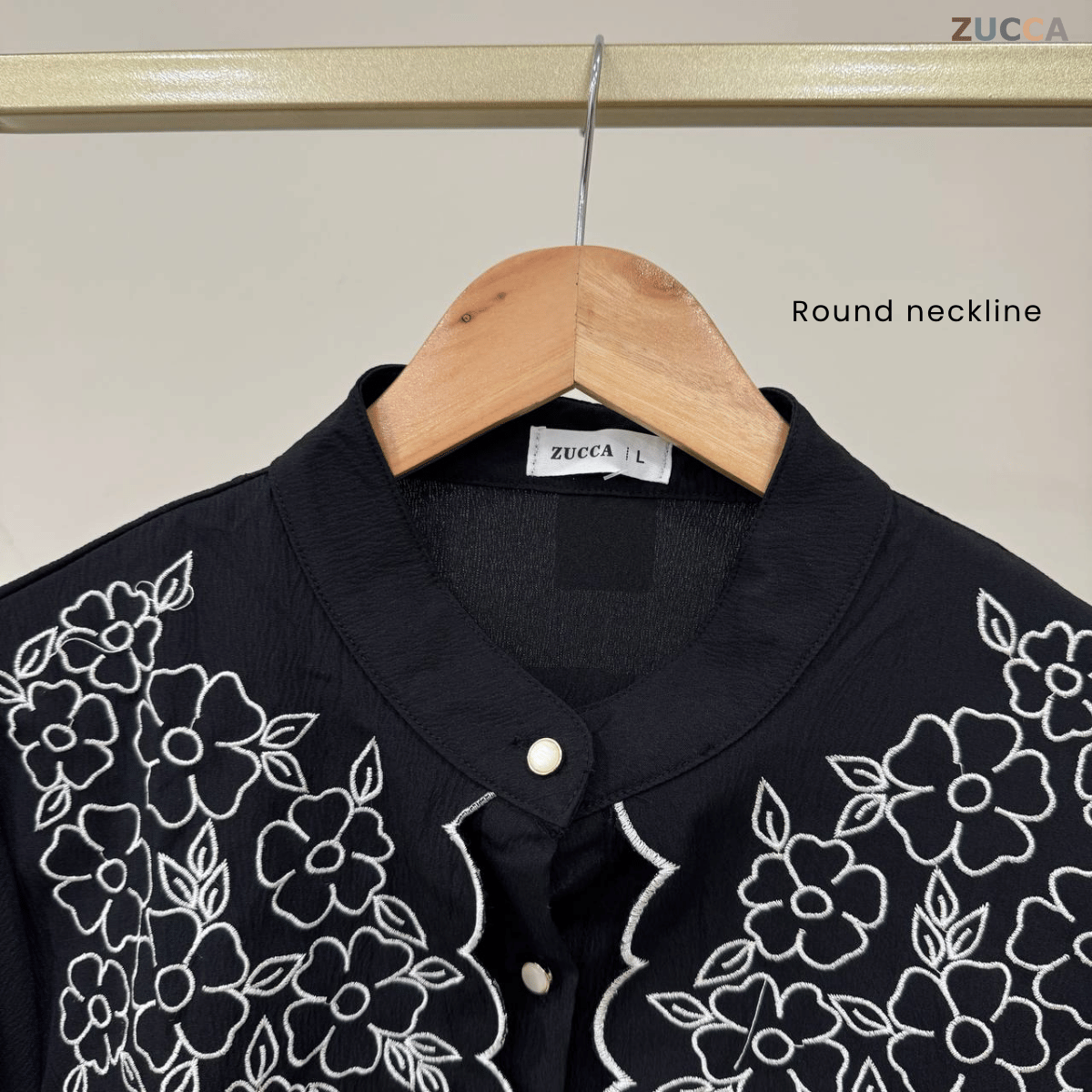 ZUCCA MAIZA CAPE CHEST BLOUSE DENGAN SULAMAN - DM252