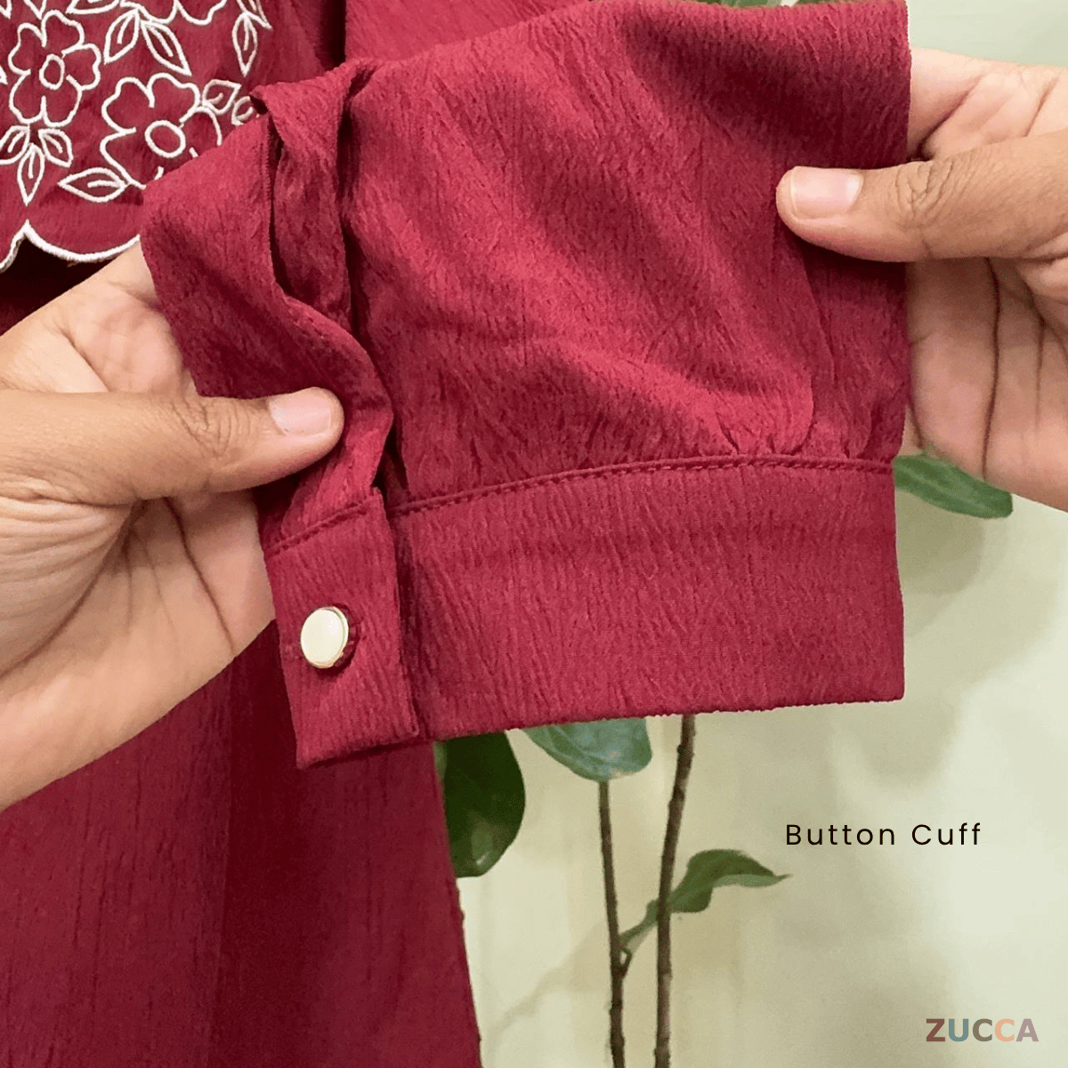 ZUCCA MAIZA CAPE CHEST BLOUSE DENGAN SULAMAN - DM252