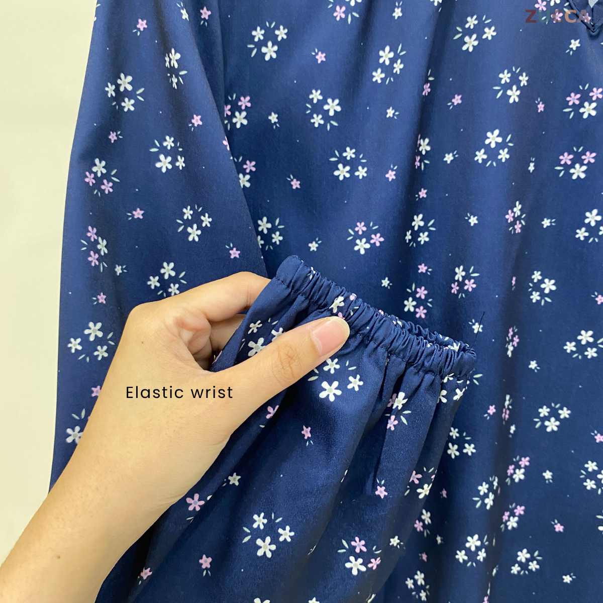 ZUCCA NAULA CHIFFON FLORAL WOMEN BLOUSE - DM256