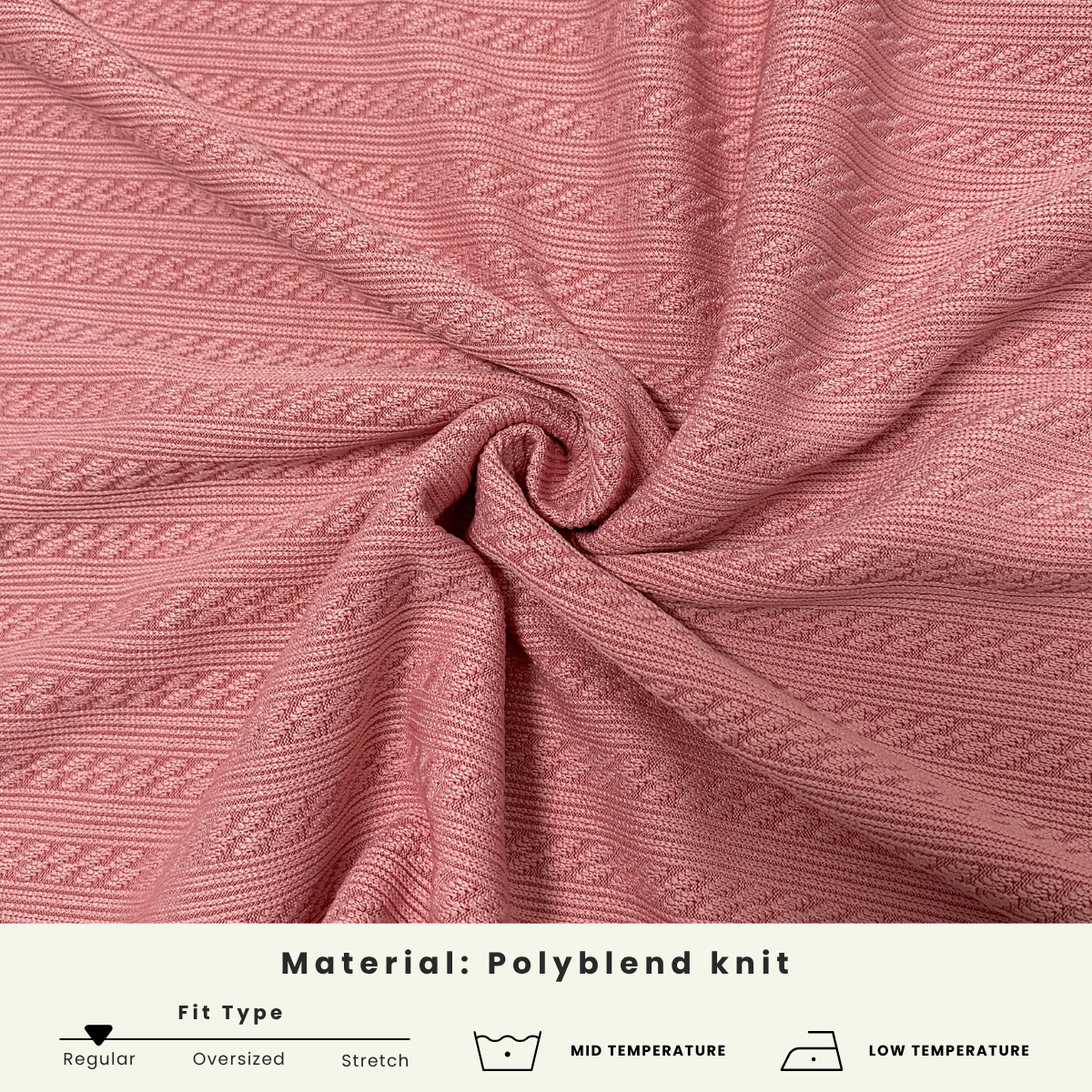 ZUCCA MEYA BLAUS RAJUT WANITA BERKOLAR DENGAN SULAMAN – DM275 KNIT BLOUSE