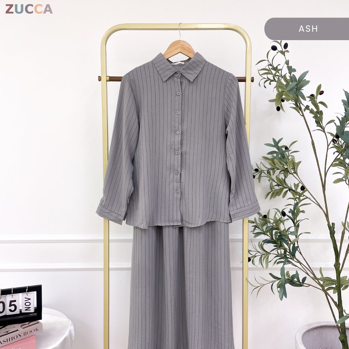 ZUCCA SALLY WOMEN SETWEAR TOP SKIRT LONG SLEEVE - DM280