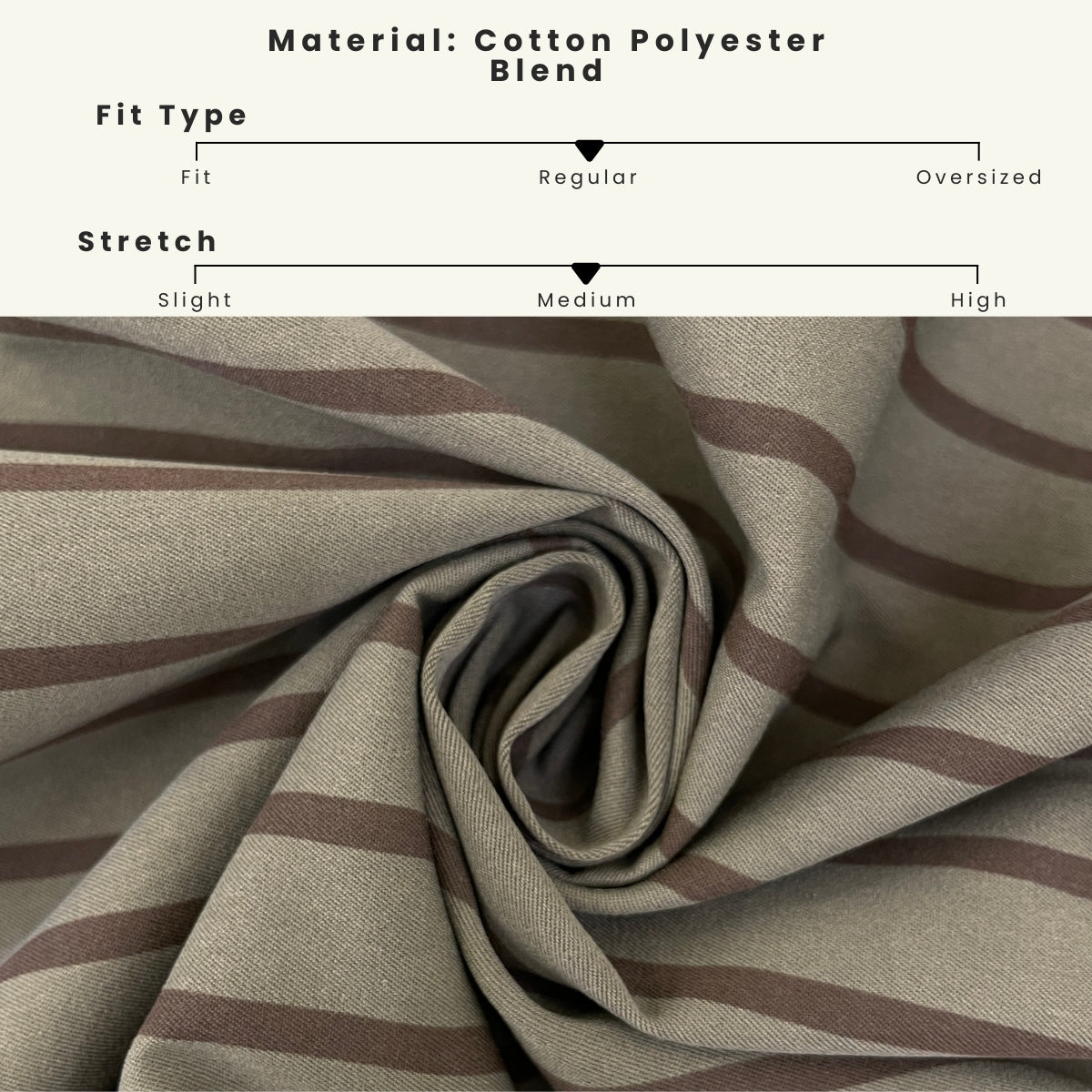 ZUCCA DALILI STRIPE FULL BUTTON BLOUSE COMFY - DM281 KOREAN STYLE Baju Cotton