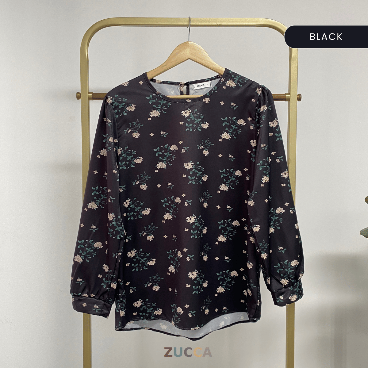 ZUCCA ARISHA BLOUSE PASTEL BLOOM - DM285