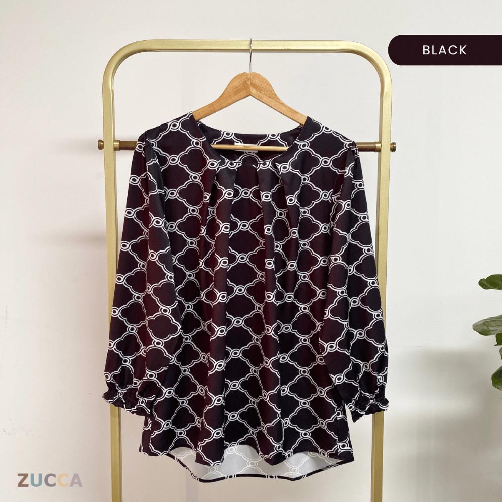 ZUCCA ROZANA FLOW PRINTED BLOUSE-DM297 Tops