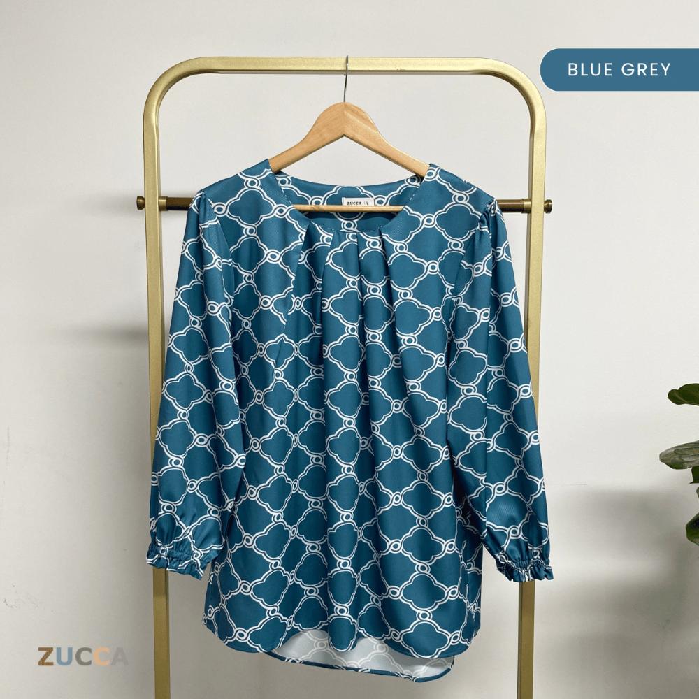 ZUCCA ROZANA FLOW PRINTED BLOUSE-DM297 Tops