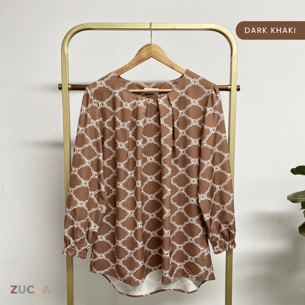 ZUCCA ROZANA FLOW PRINTED BLOUSE-DM297 Tops