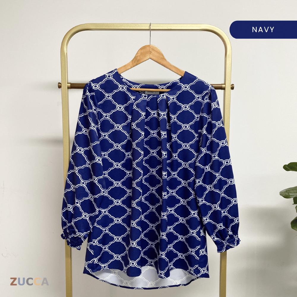 ZUCCA ROZANA FLOW PRINTED BLOUSE-DM297 Tops