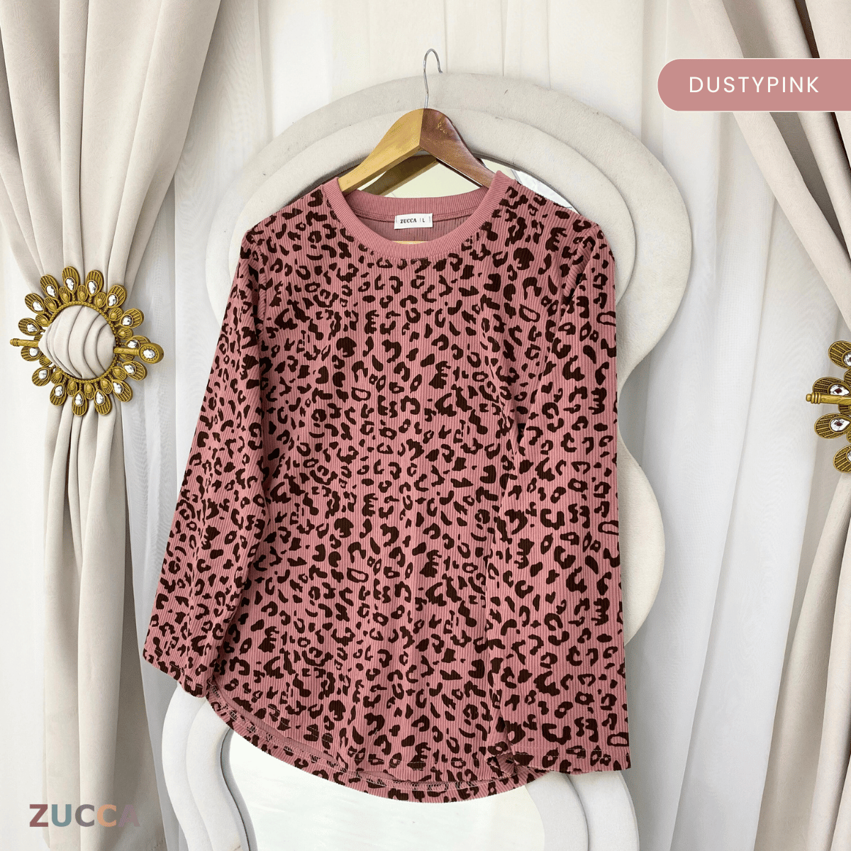 ZUCCA RAIHANA SIGNATURE LEOPARD RIB SERIES-DM304
