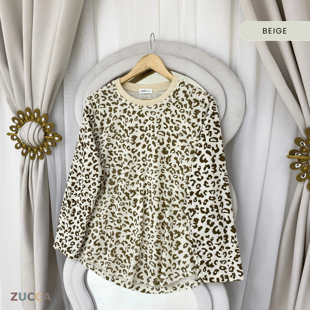ZUCCA RAIHANA SIGNATURE LEOPARD RIB SERIES-DM304