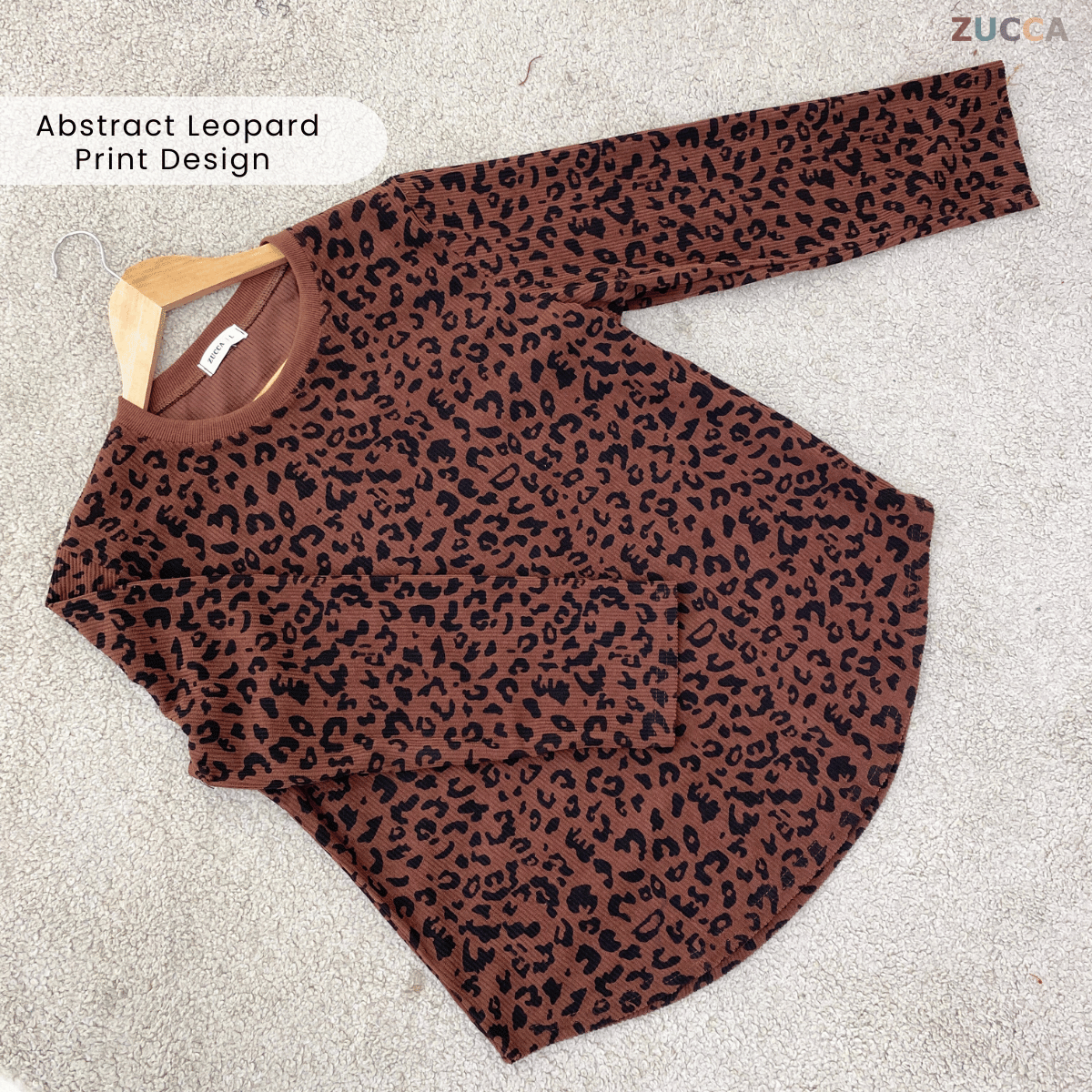 ZUCCA RAIHANA SIGNATURE LEOPARD RIB SERIES-DM304