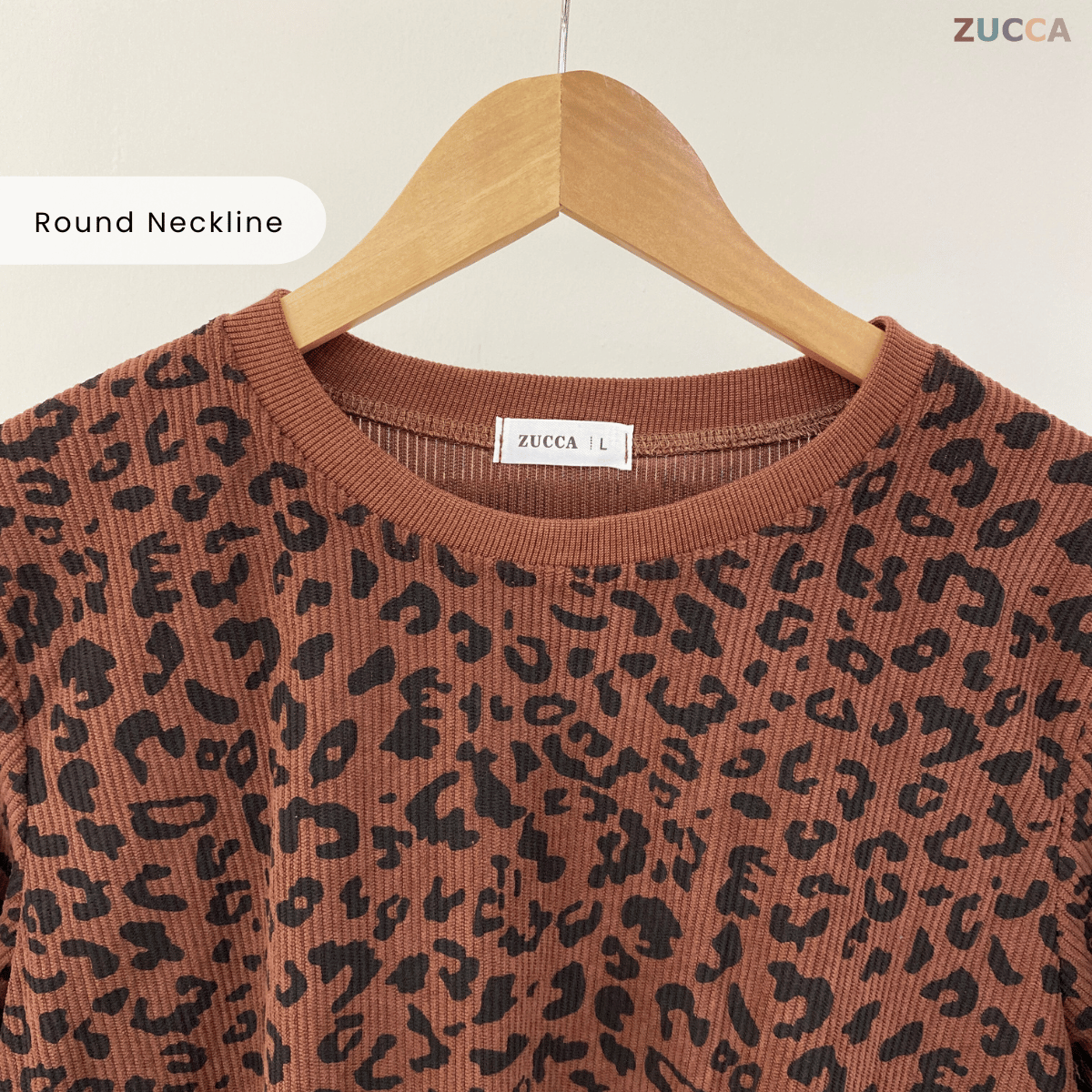 ZUCCA RAIHANA SIGNATURE LEOPARD RIB SERIES-DM304