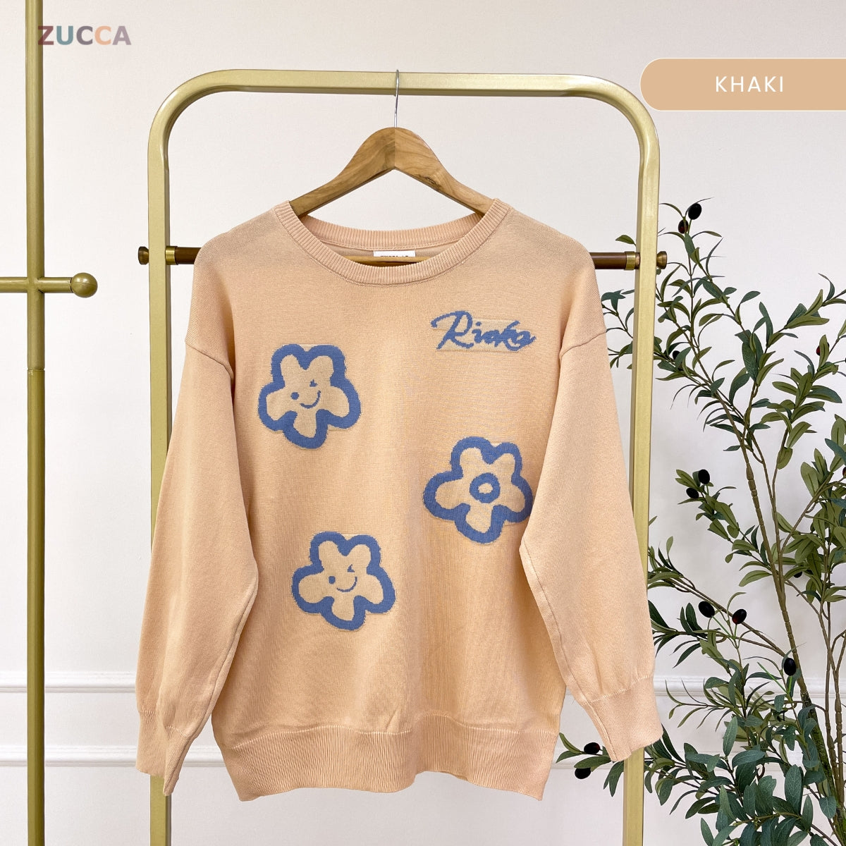 ZUCCA MARIA PEREMPUAN KASUAL KINTWEAR LONG SLEEVE -  DM309