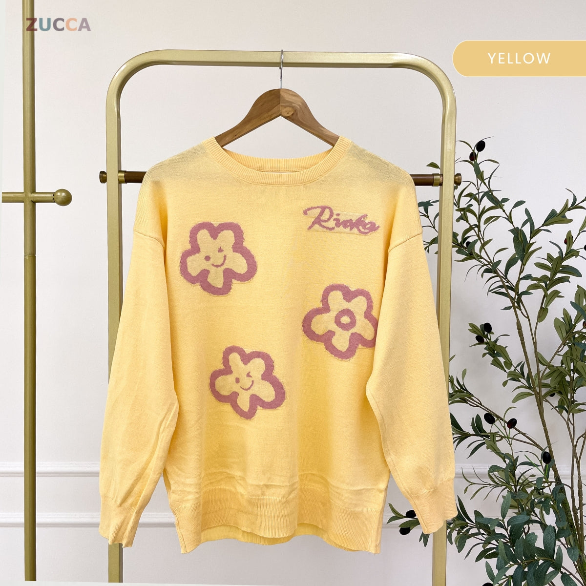 ZUCCA MARIA PEREMPUAN KASUAL KINTWEAR LONG SLEEVE -  DM309