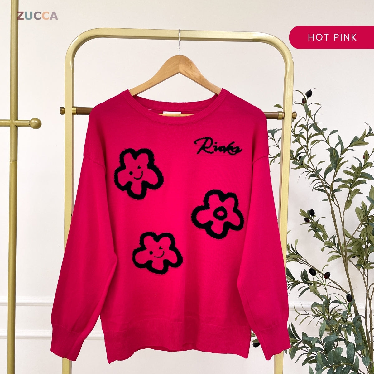 ZUCCA MARIA PEREMPUAN KASUAL KINTWEAR LONG SLEEVE -  DM309