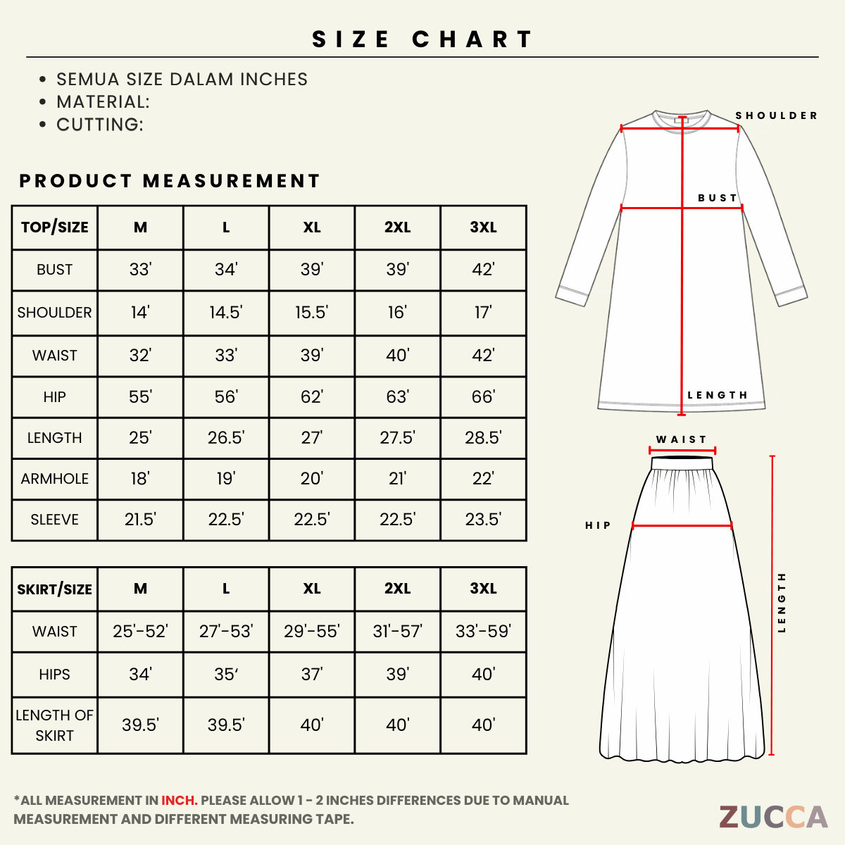 [JOM RAYA 2026] ZUCCA HALIZA EMBROIDERED LUXE KURUNG RAYA EDITION-MARAYA005