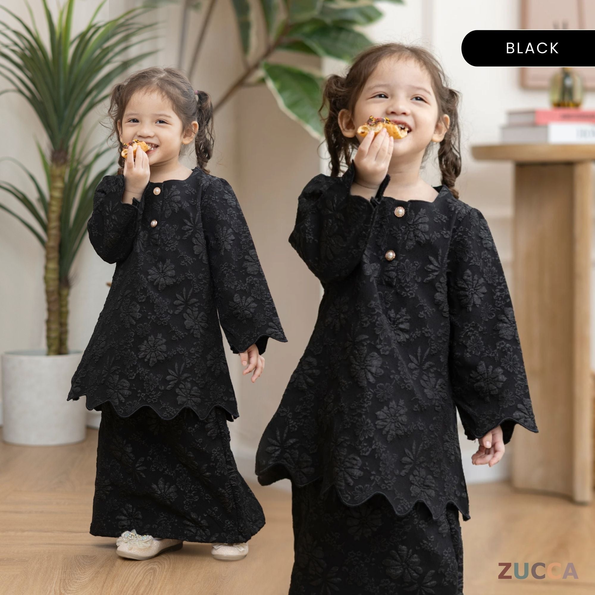 [JOM RAYA 2026] ZUCCA [KIDS] NAZRINA FLORAL KURUNG MODERN ANAK- DMRAYA006A