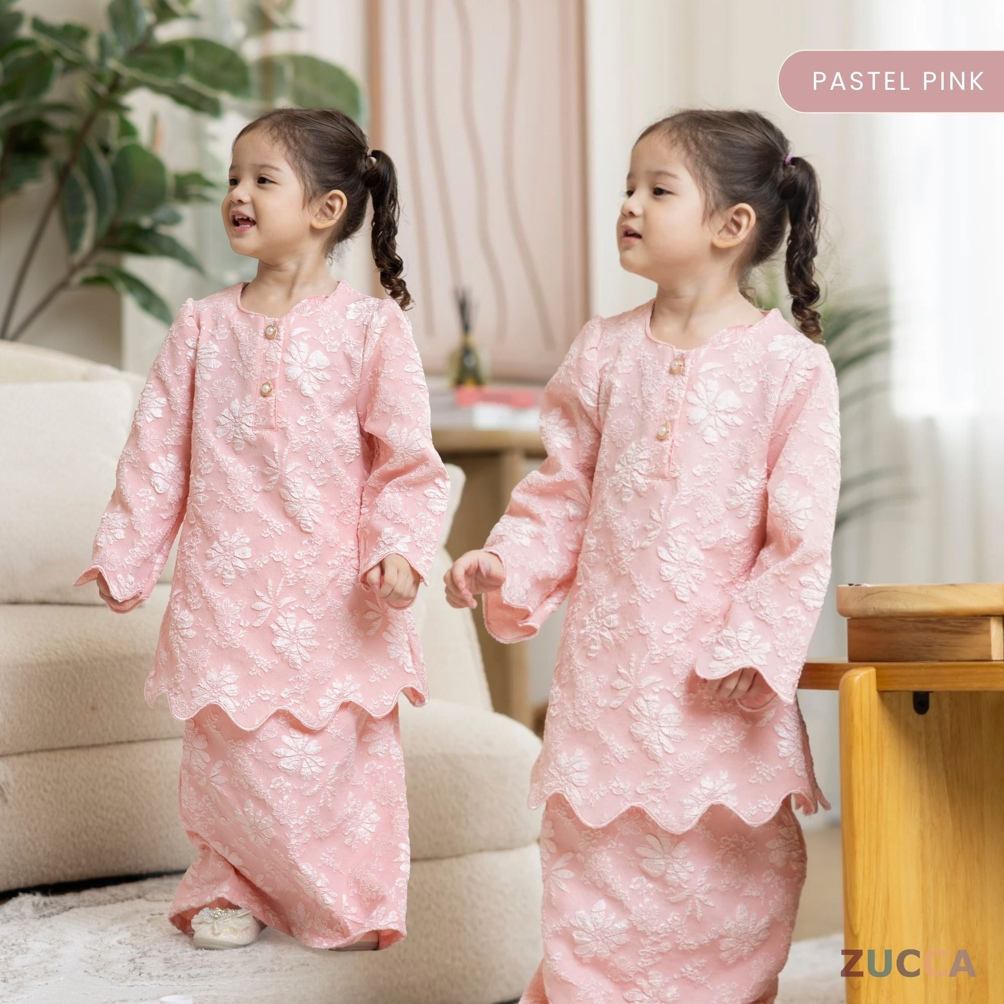 [JOM RAYA 2026] ZUCCA [KIDS] NAZRINA FLORAL KURUNG MODERN ANAK- DMRAYA006A