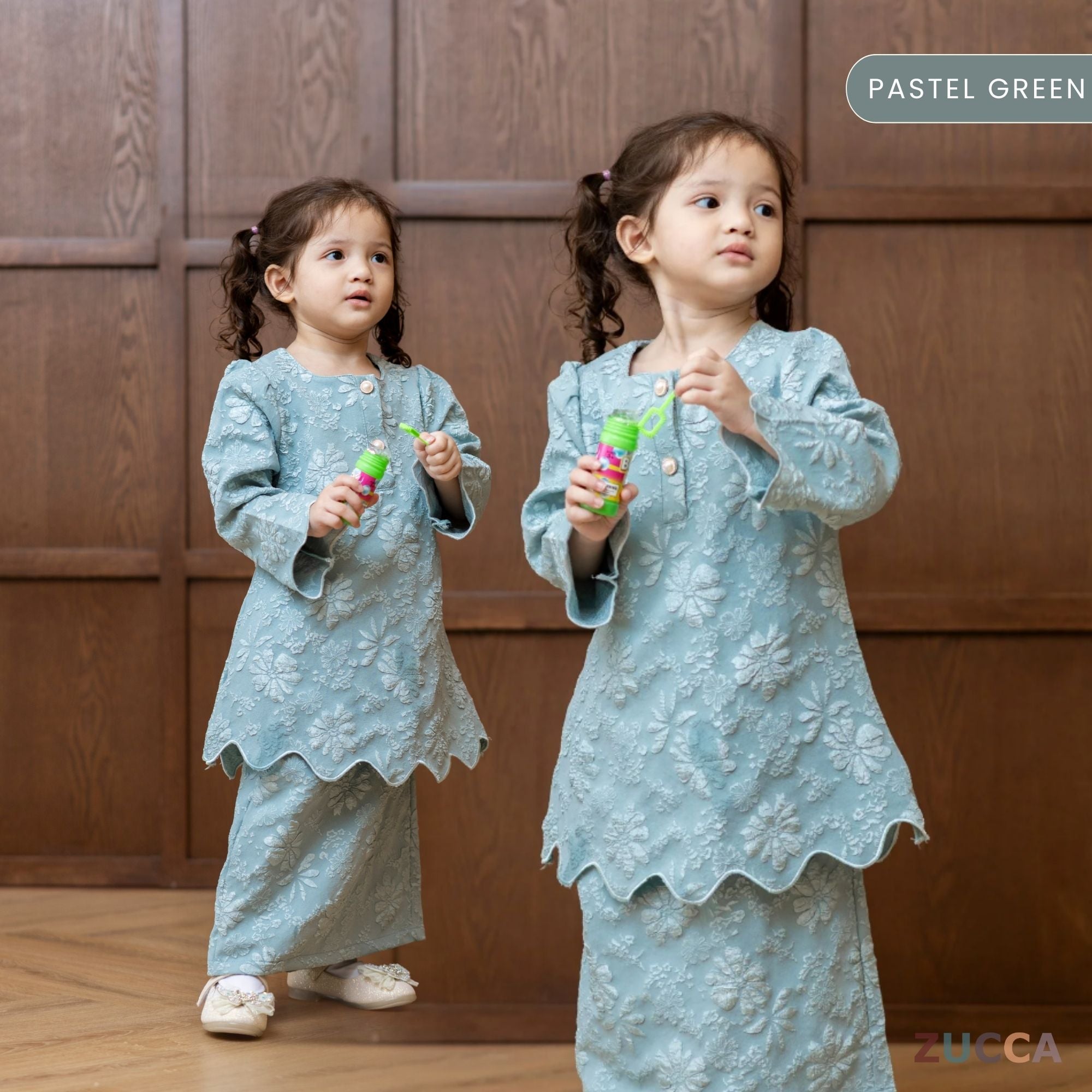 [JOM RAYA 2026] ZUCCA [KIDS] NAZRINA FLORAL KURUNG MODERN ANAK- DMRAYA006A