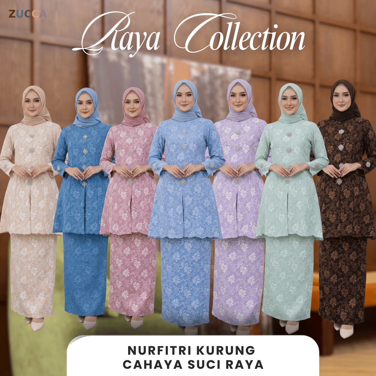 [JOM RAYA 2026] ZUCCA [MOM] NURFITRI KURUNG CAHAYA SUCI RAYA EDITION - DMRAYA009