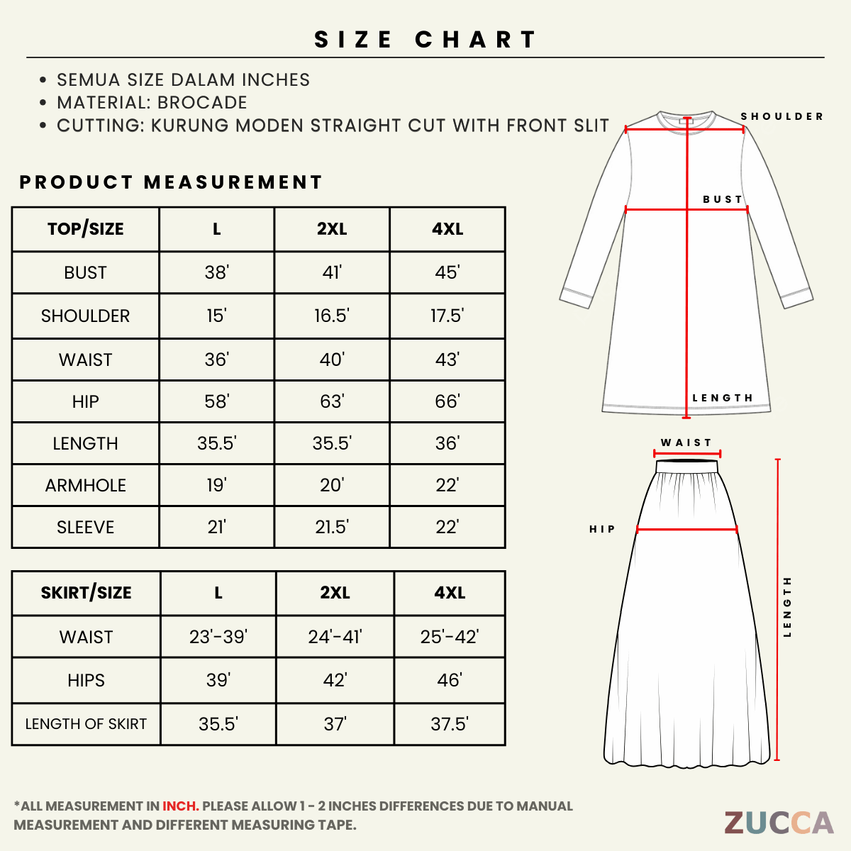 [JOM RAYA 2026] ZUCCA [MOM] NURFITRI KURUNG CAHAYA SUCI RAYA EDITION - DMRAYA009
