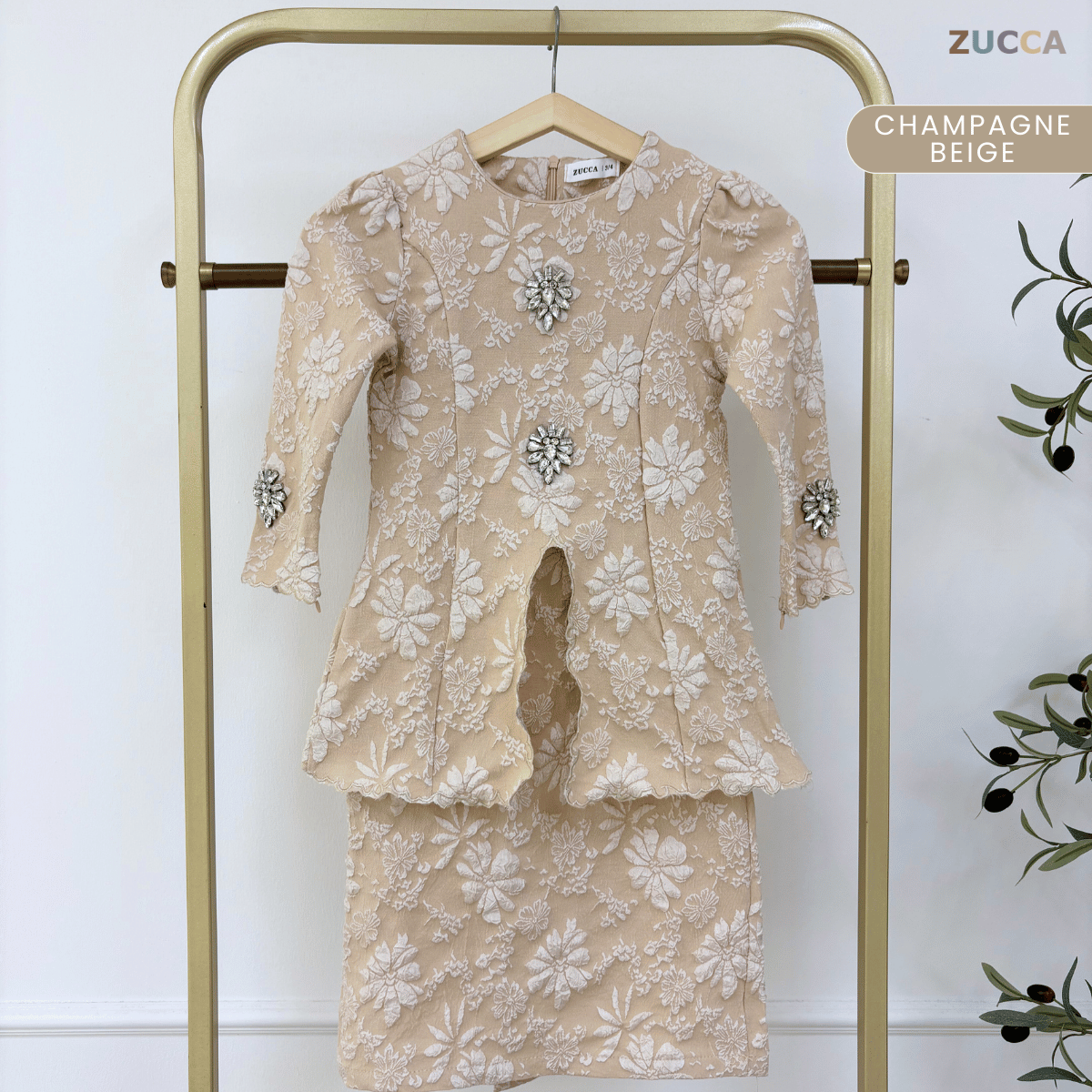 [JOM RAYA 2026] ZUCCA [KIDS] NURFITRI KURUNG CAHAYA SUCI RAYA EDITION - DMRAYA009A