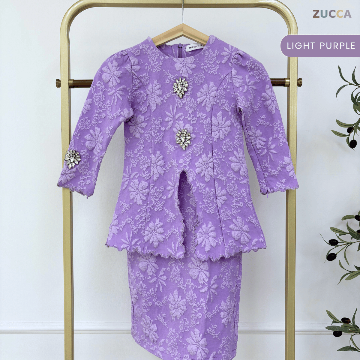 [JOM RAYA 2026] ZUCCA [KIDS] NURFITRI KURUNG CAHAYA SUCI RAYA EDITION - DMRAYA009A