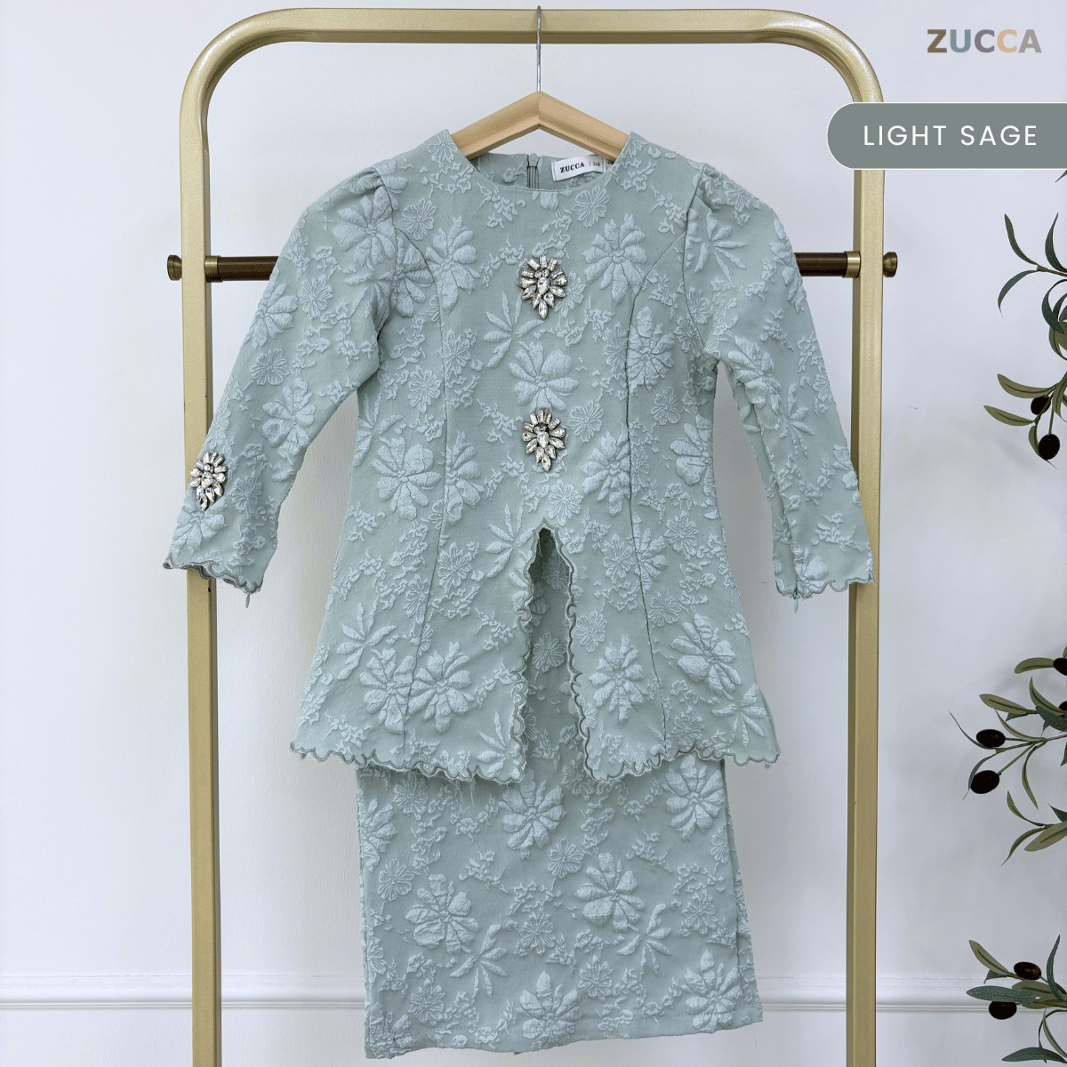 [JOM RAYA 2026] ZUCCA [KIDS] NURFITRI KURUNG CAHAYA SUCI RAYA EDITION - DMRAYA009A