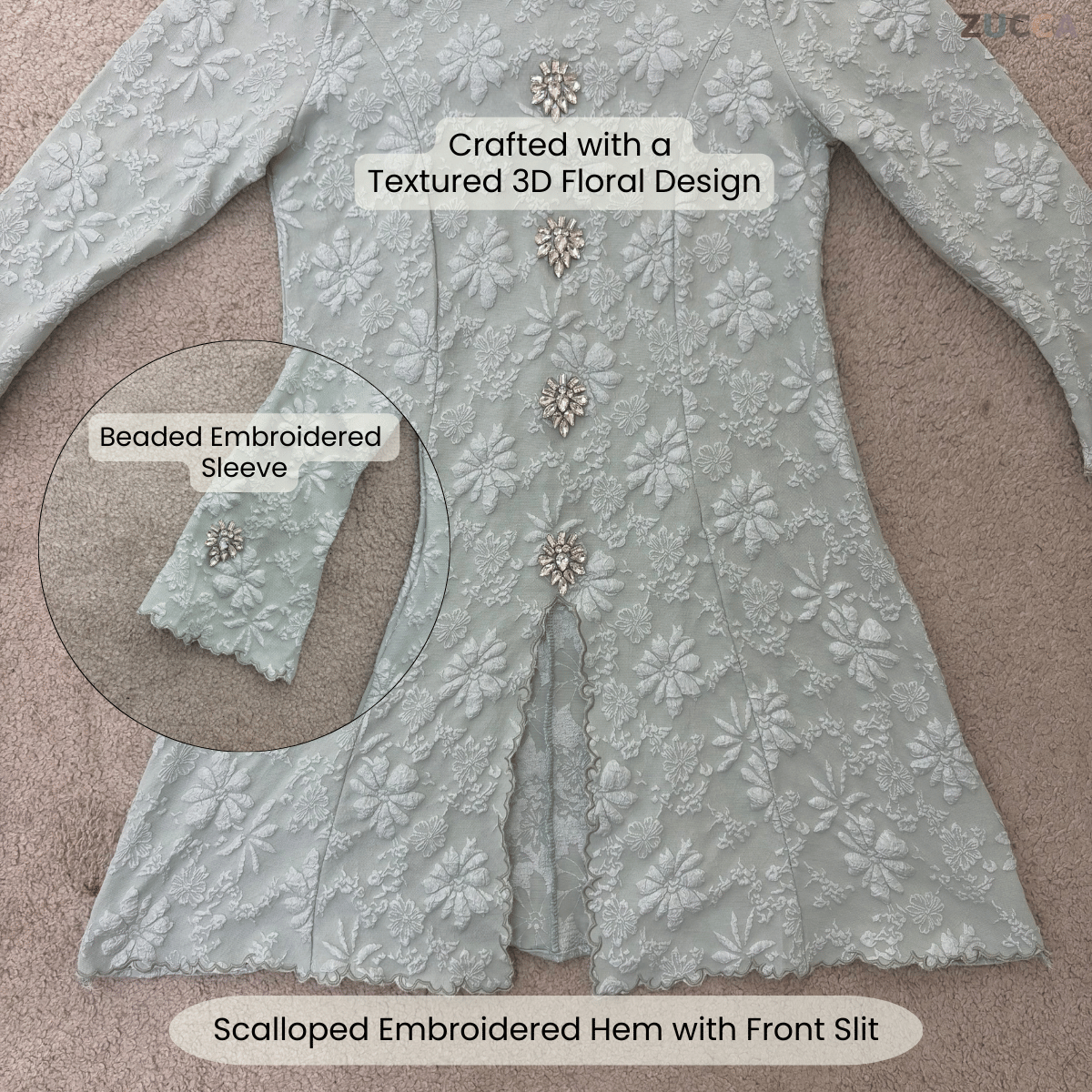 [JOM RAYA 2026] ZUCCA [KIDS] NURFITRI KURUNG CAHAYA SUCI RAYA EDITION - DMRAYA009A