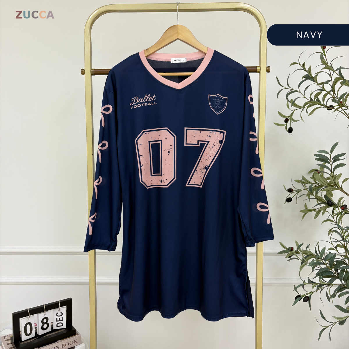 ZUCCA ELANI KASUAL MUSLIMAH BLOUSE ACTIVE WEAR - DMS1006