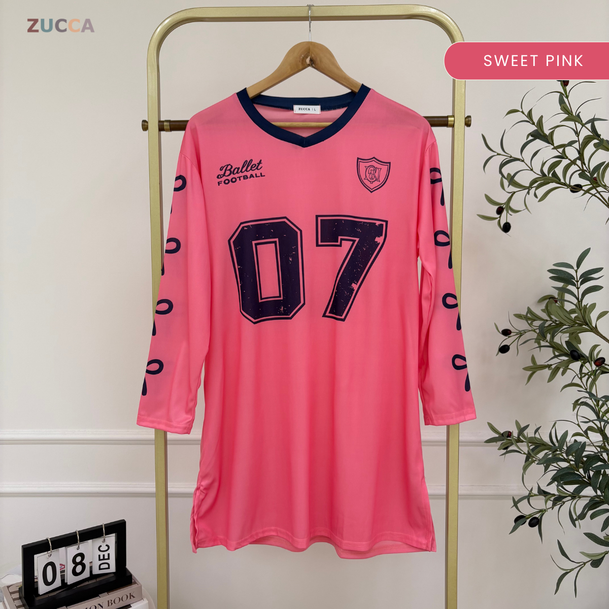 ZUCCA ELANI KASUAL MUSLIMAH BLOUSE ACTIVE WEAR - DMS1006