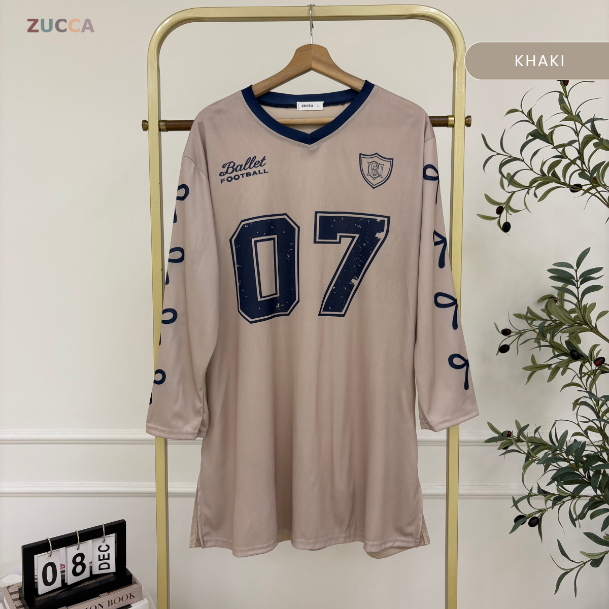 ZUCCA ELANI KASUAL MUSLIMAH BLOUSE ACTIVE WEAR - DMS1006