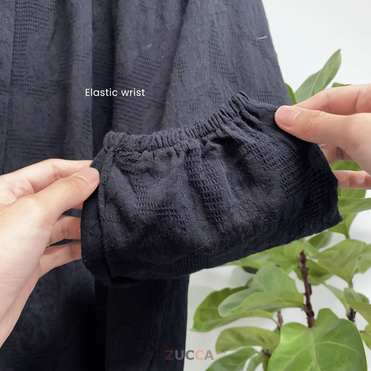 ZUCCA LENA SET BAJU BERBUTANG BERCORAK - DMSET004