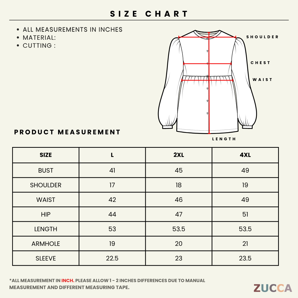 ZUCCA NIRINA SET BAJU BERBUTANG BERCORAK - DMSET005 BAJU WANITA