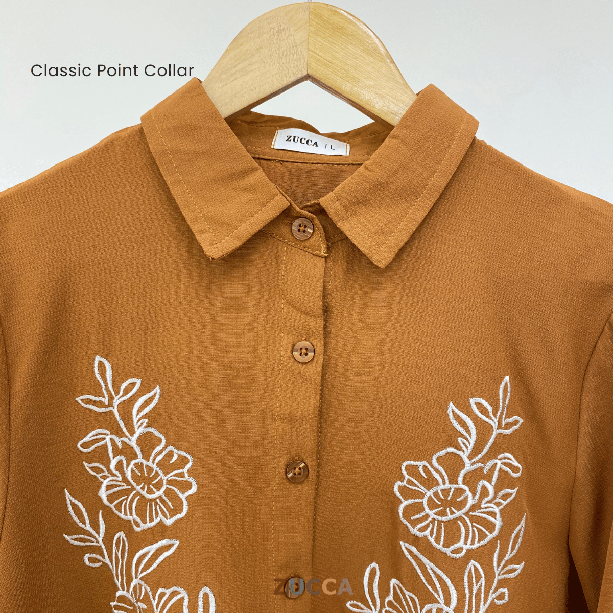 ZUCCA THALIA SET BLOUSE & SKIRT SULAMAN BUNGA-DMSET009