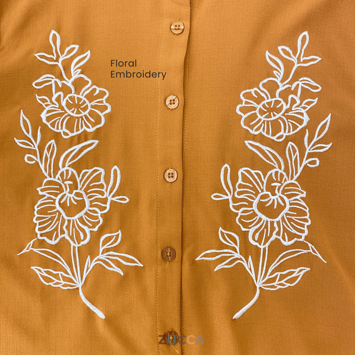 ZUCCA THALIA SET BLOUSE & SKIRT SULAMAN BUNGA-DMSET009