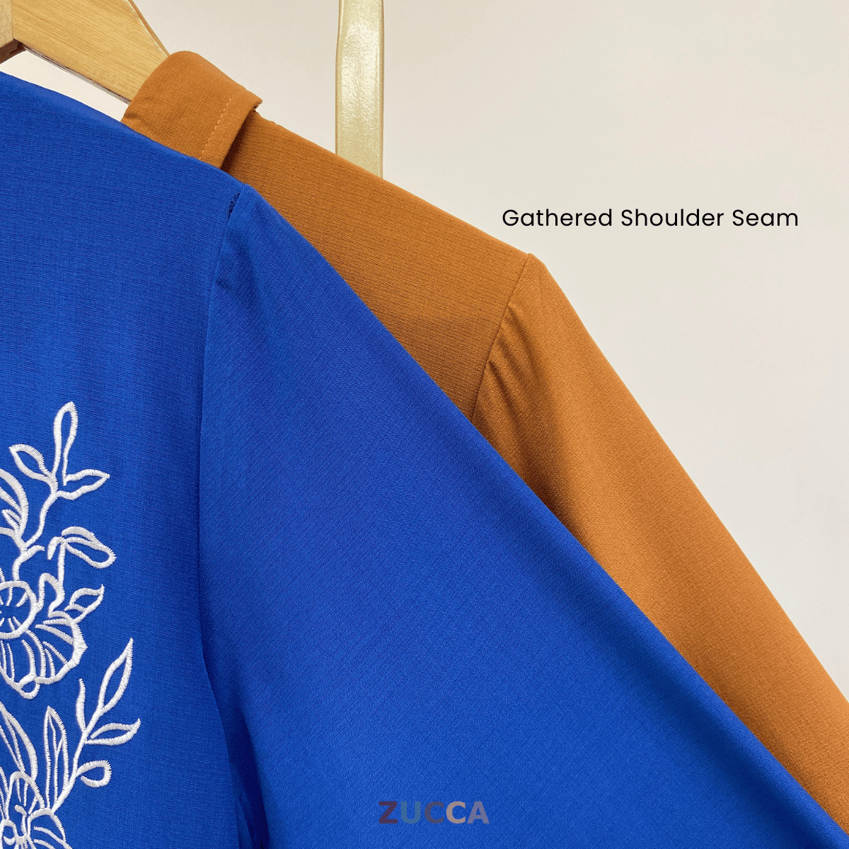 ZUCCA THALIA SET BLOUSE & SKIRT SULAMAN BUNGA-DMSET009