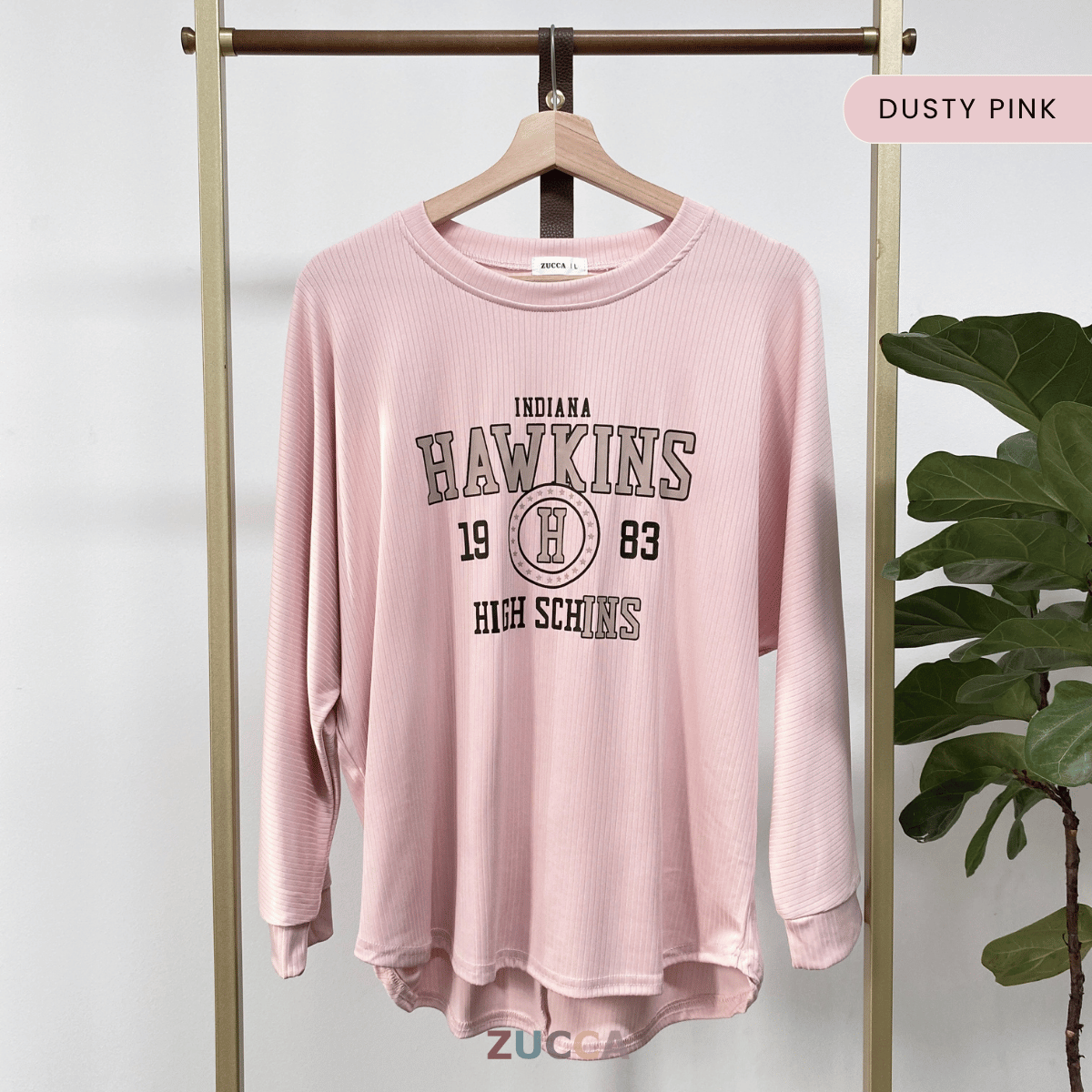 ZUCCA KIMBERLY BAJU WANITA GRAFIK KNIT - DM258