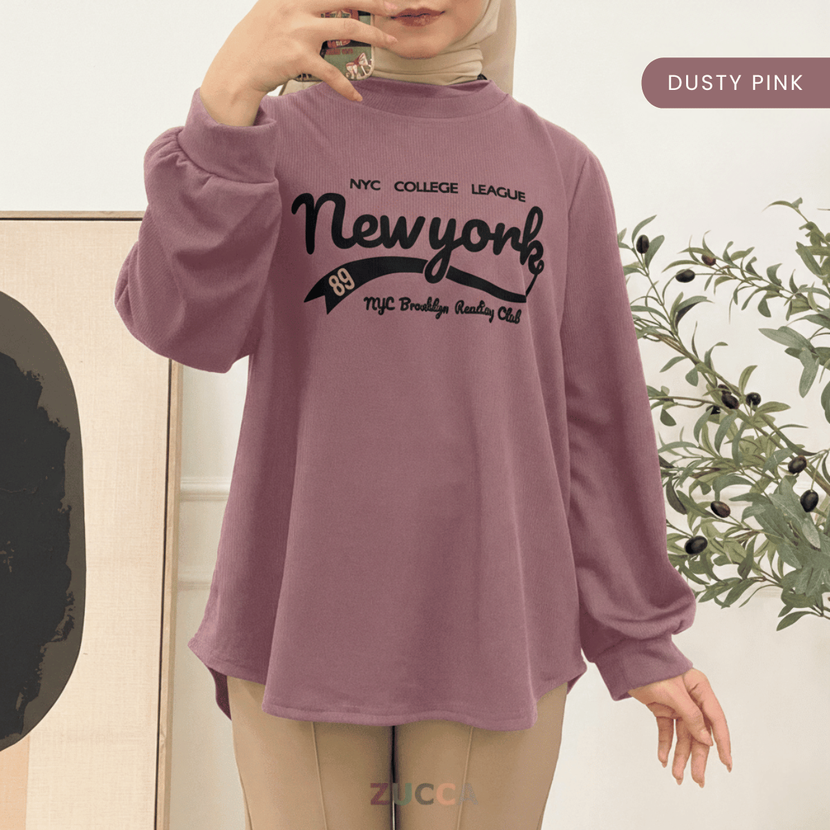 ZUCCA DALINIA CASUAL PRINT SHIRT - DM141