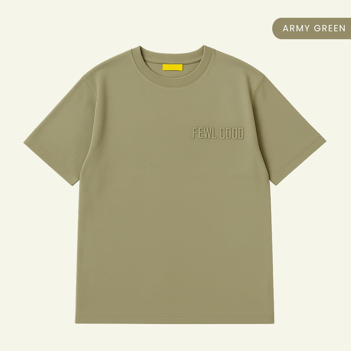 MENIQLO DANIEL GOOD OVERSIZED TEE SHORT SIZE - FGD01BC23