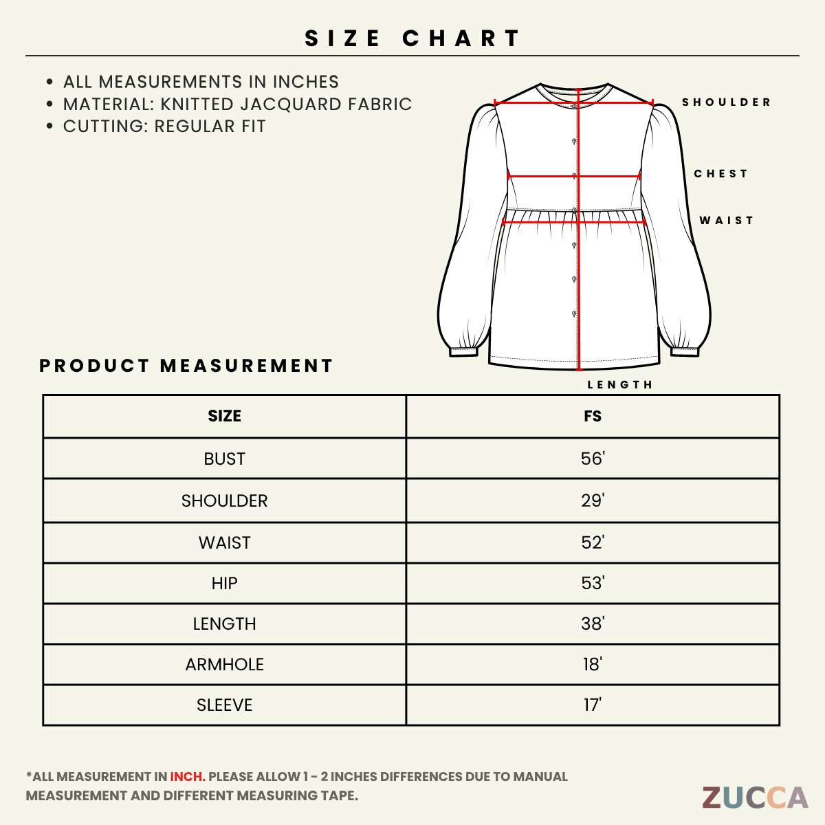 ZUCCA DEBBY WOMEN ABSTRACT WAVE KNIT SWEATER - GC001 (B1067)
