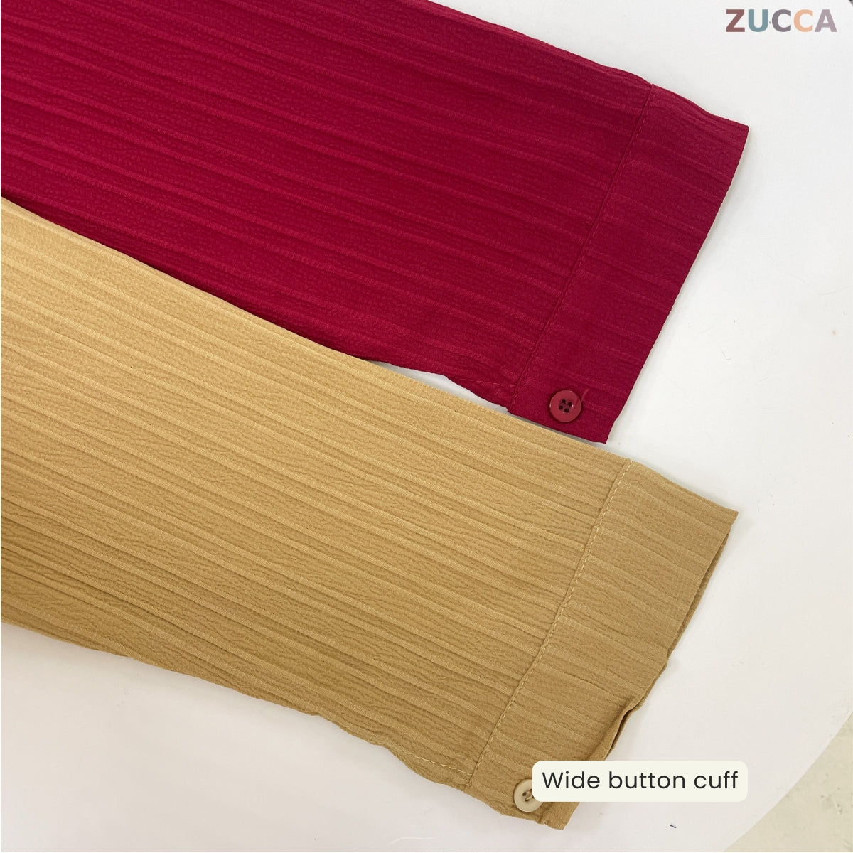 ZUCCA MAILEY MODEST CASUAL BUTTON WOMAN BLOUSE - GC007 (PH7284)