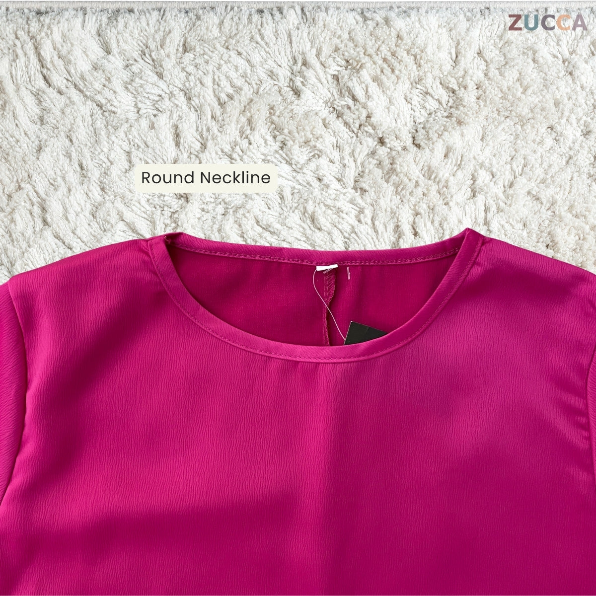 ZUCCA AMELIA PREMIUM LACE SLEEVE KASUAL WOMEN MODEST TOP - GC008 (ST1040)
