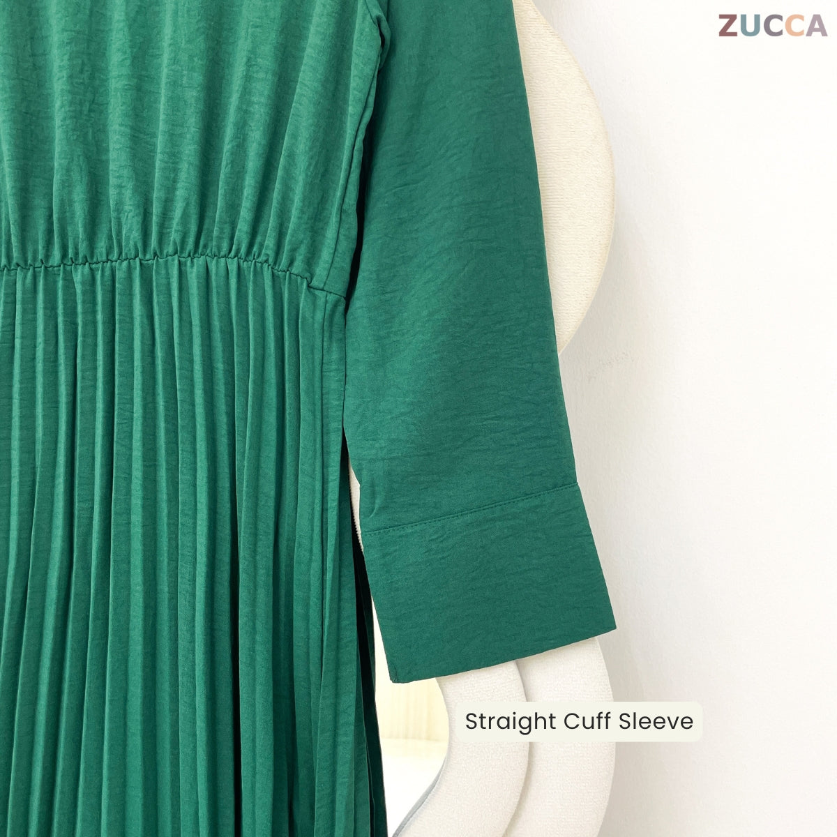 ZUCCA FREYA ELEGANT KASUAL WOMEN A-LINE PLEATED DRESS - GC012 (41708)