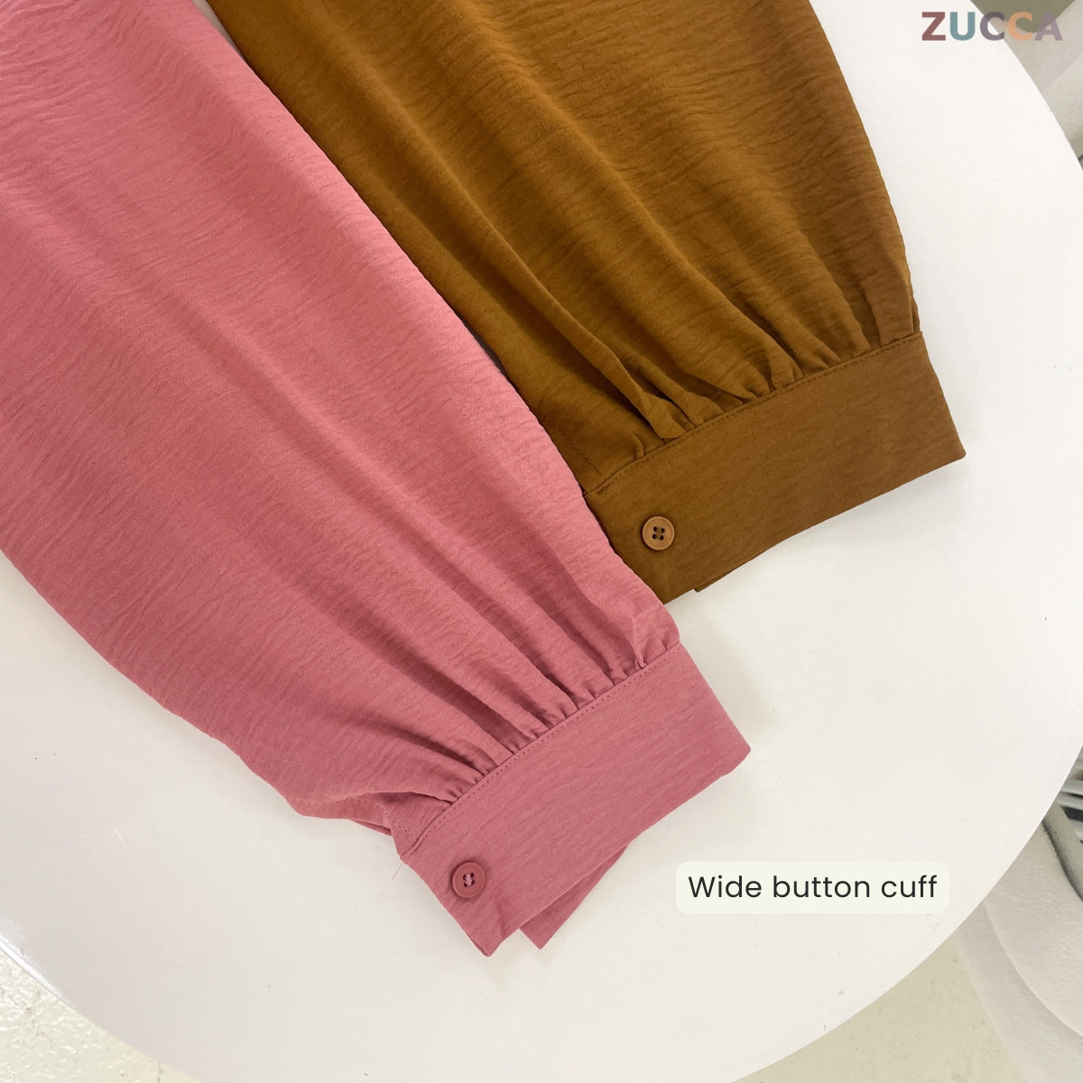 ZUCCA RACHEL MODEST CASUAL BUTTON WOMAN BLOUSE - GC013 (467)