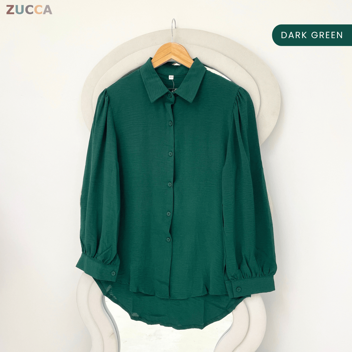 ZUCCA ARALYN TEXTURED CASUAL SHIRT -GC029(KS408-22B)
