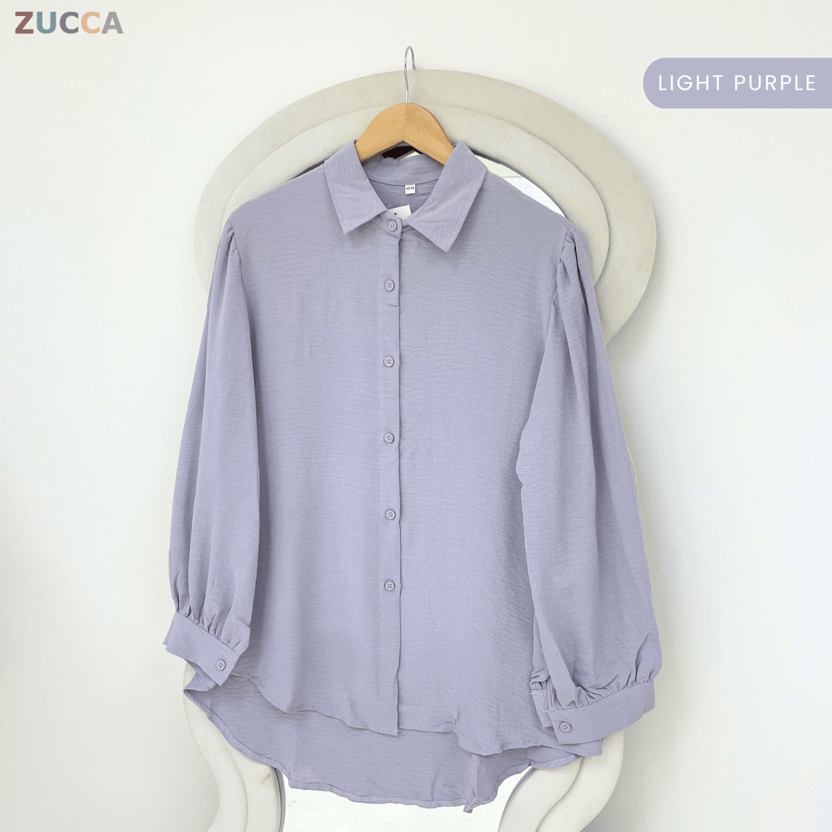 ZUCCA ARALYN TEXTURED CASUAL SHIRT -GC029(KS408-22B)