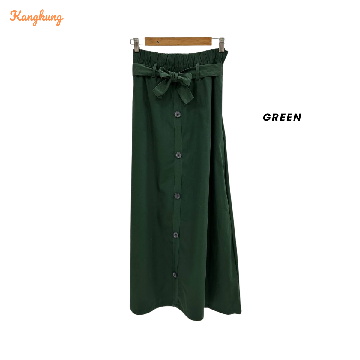 KANGKUNG SKIRT KAPAS BERBUTANG UNTUK WANITA - KK006